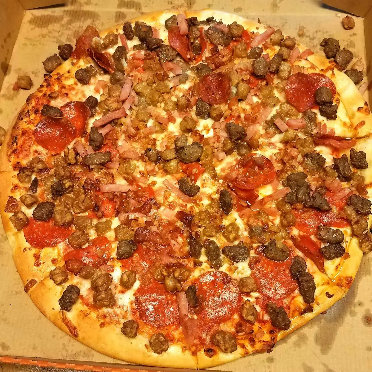 5 Meat Pizza