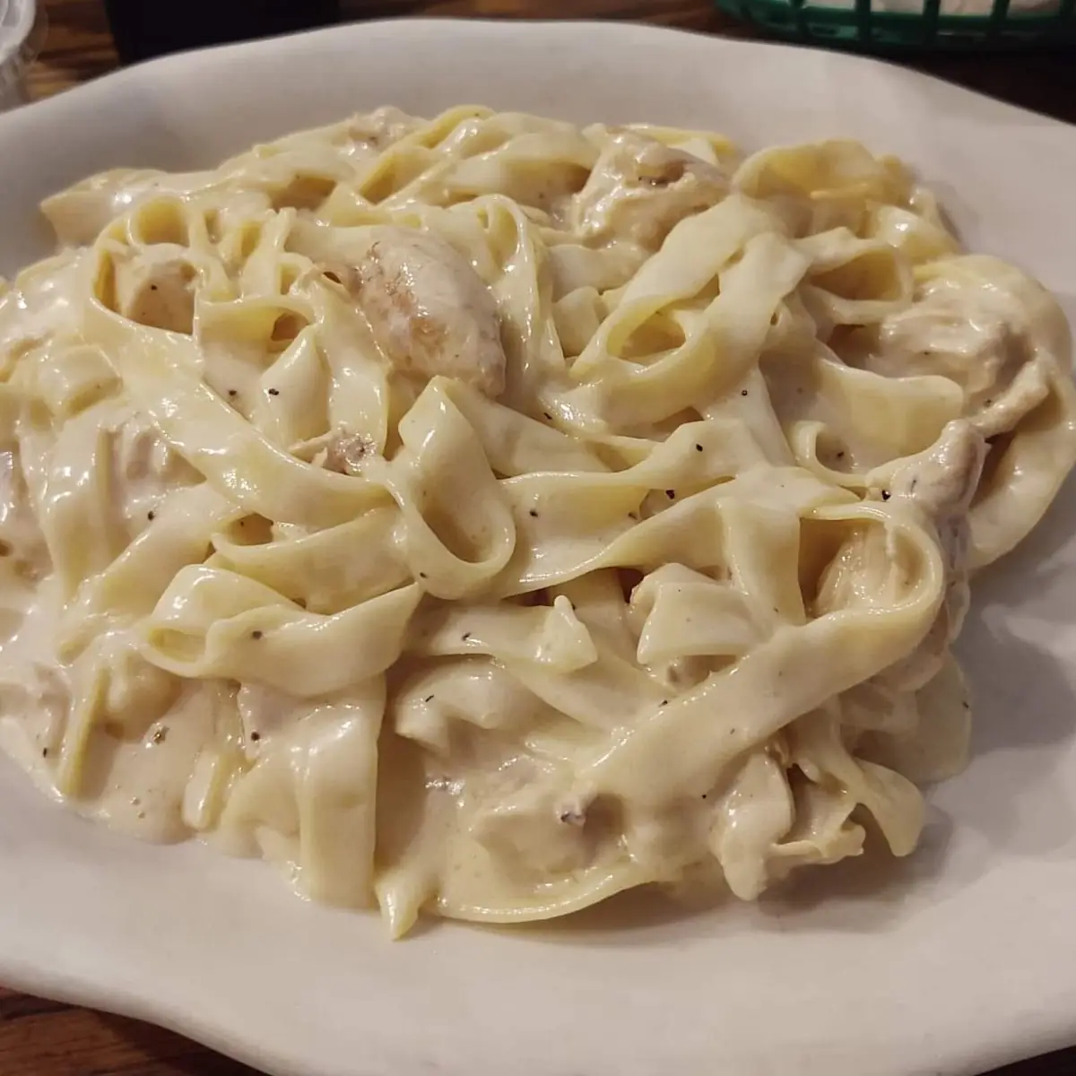 Fettuccine Alfredo with Chicken