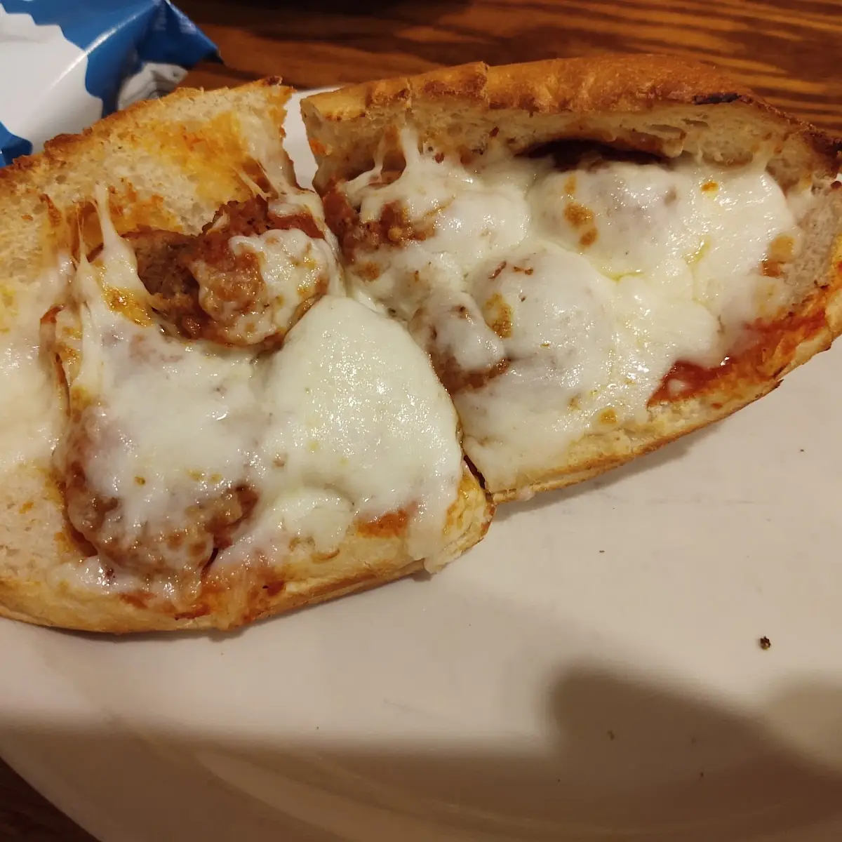 Meatball Parmigiana Sub