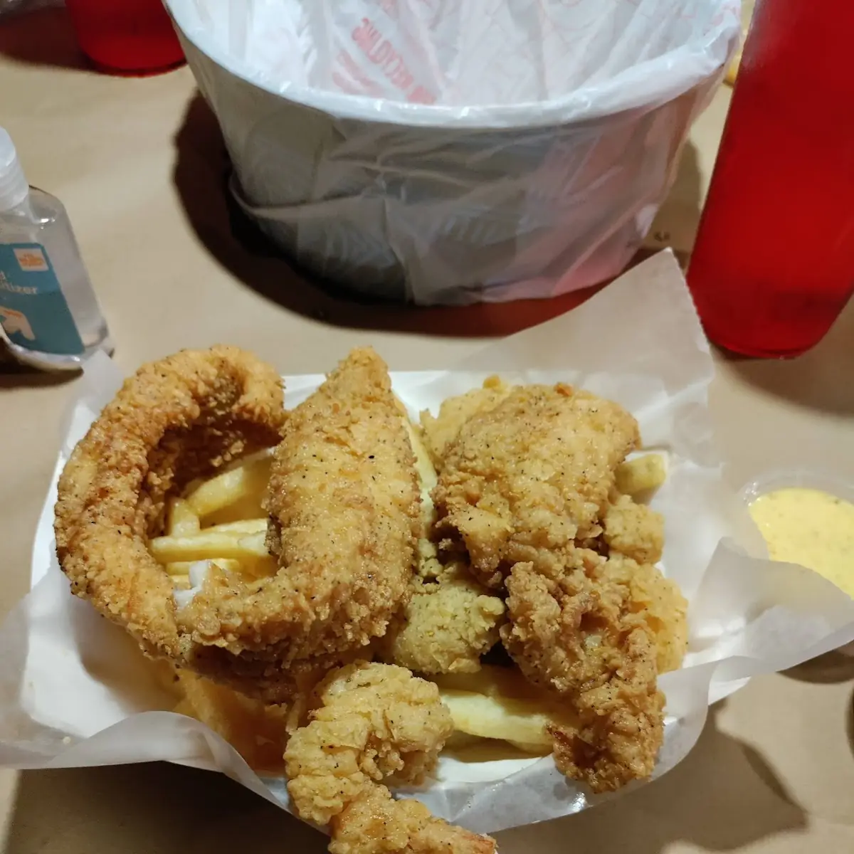 Shrimp and Catfish Basket