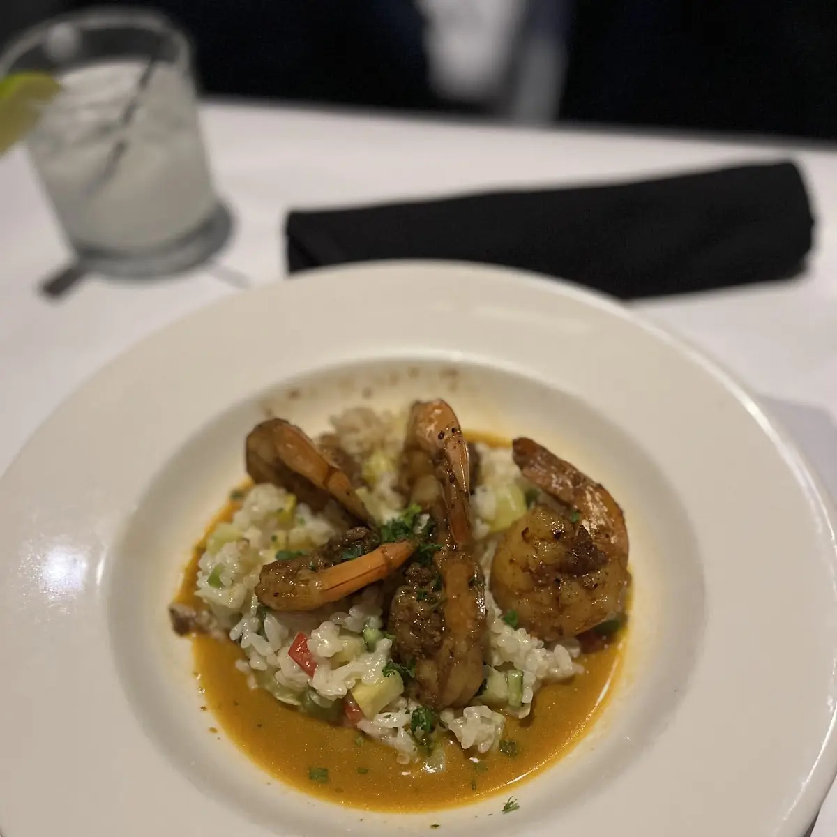 Cajun Shrimp Risotto