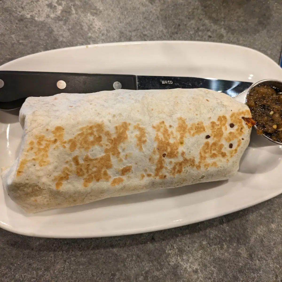 Chicken & Bean Burrito