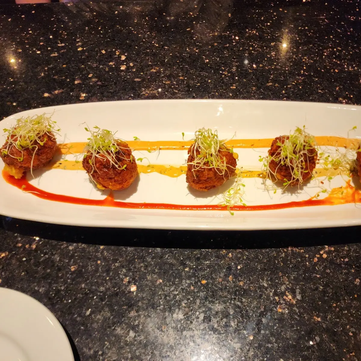Sugar Cane Seared Scallops