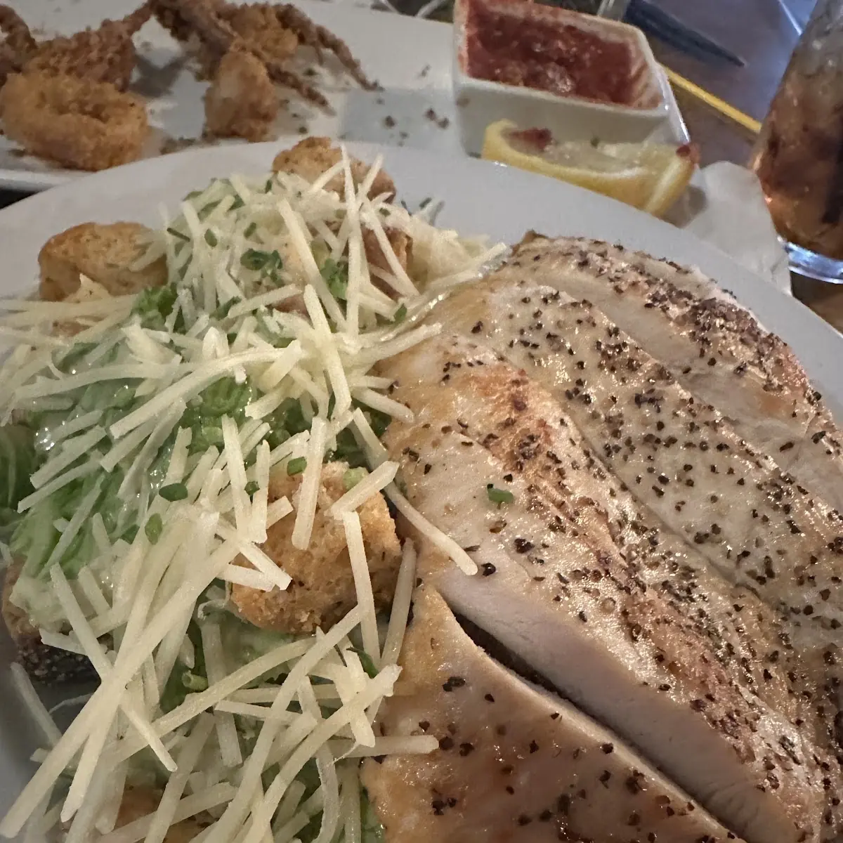 Grilled Chicken Caesar Salad