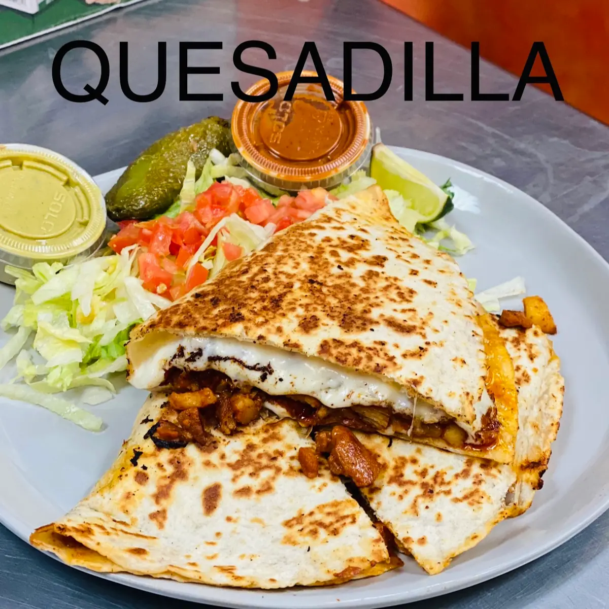 Hibiscus Quesadilla