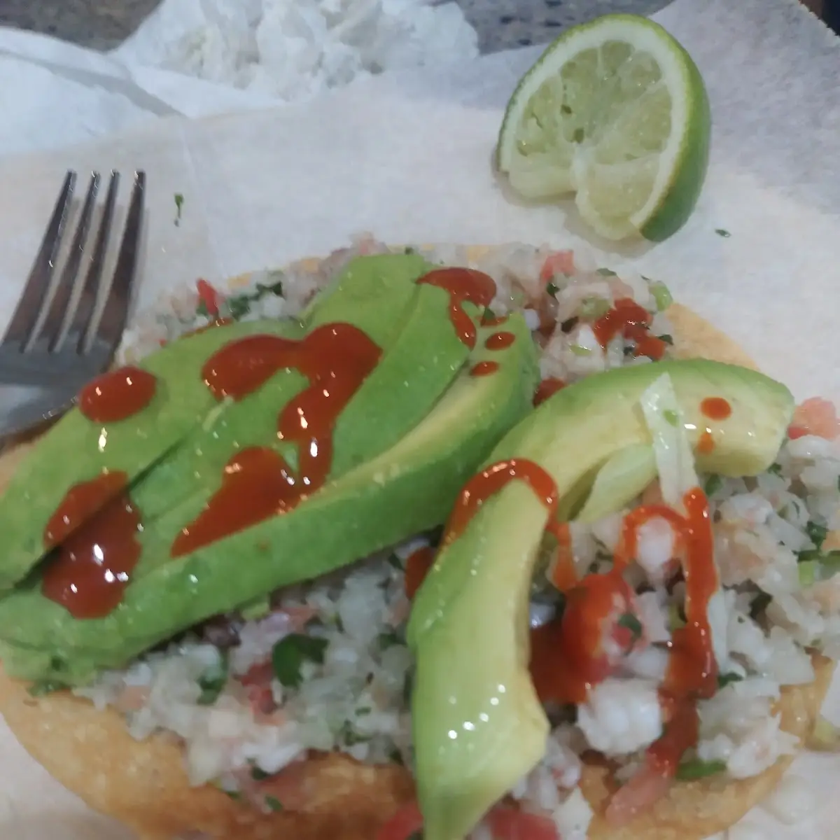 Ceviche Tostada
