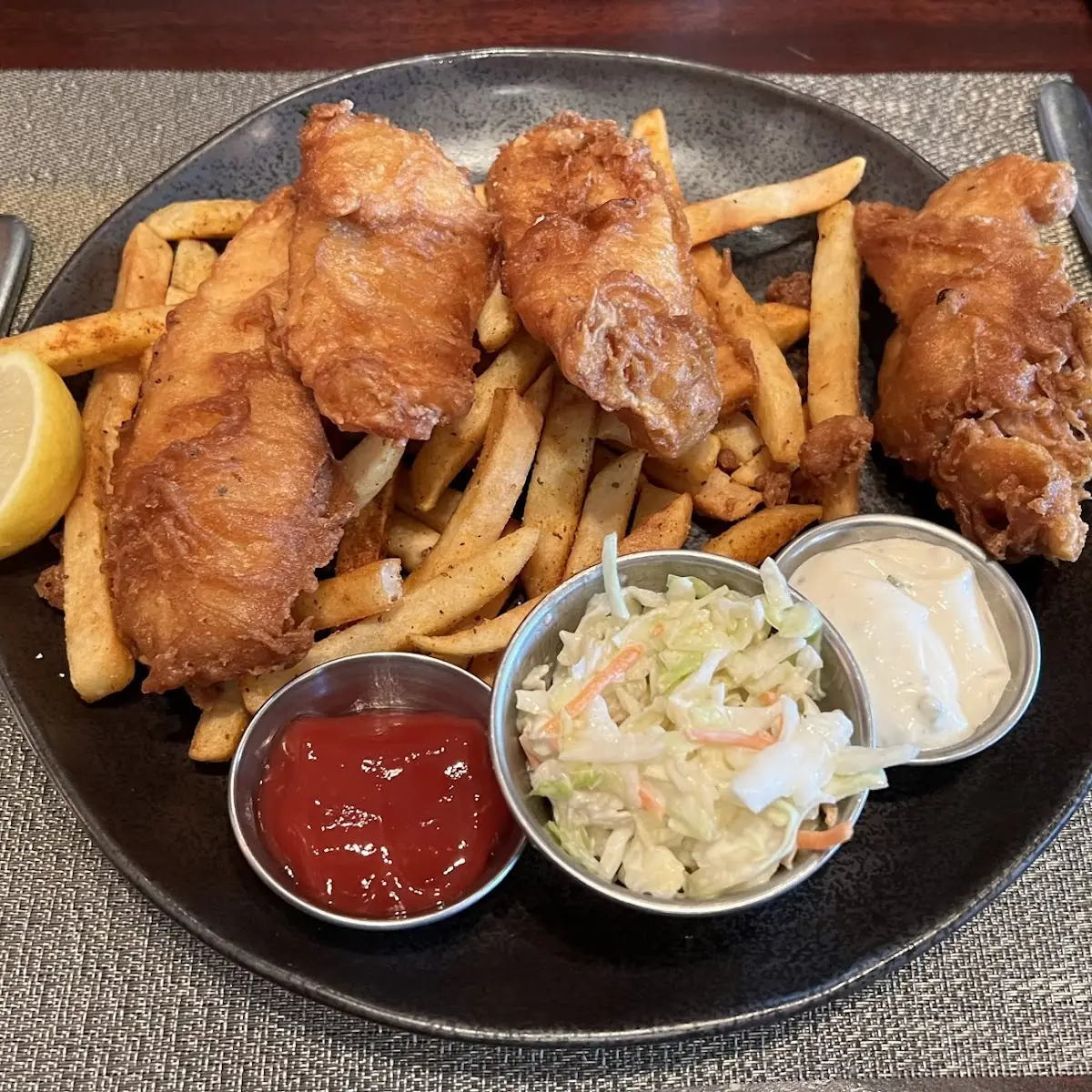 Craft Beer Battered Fish & Chips