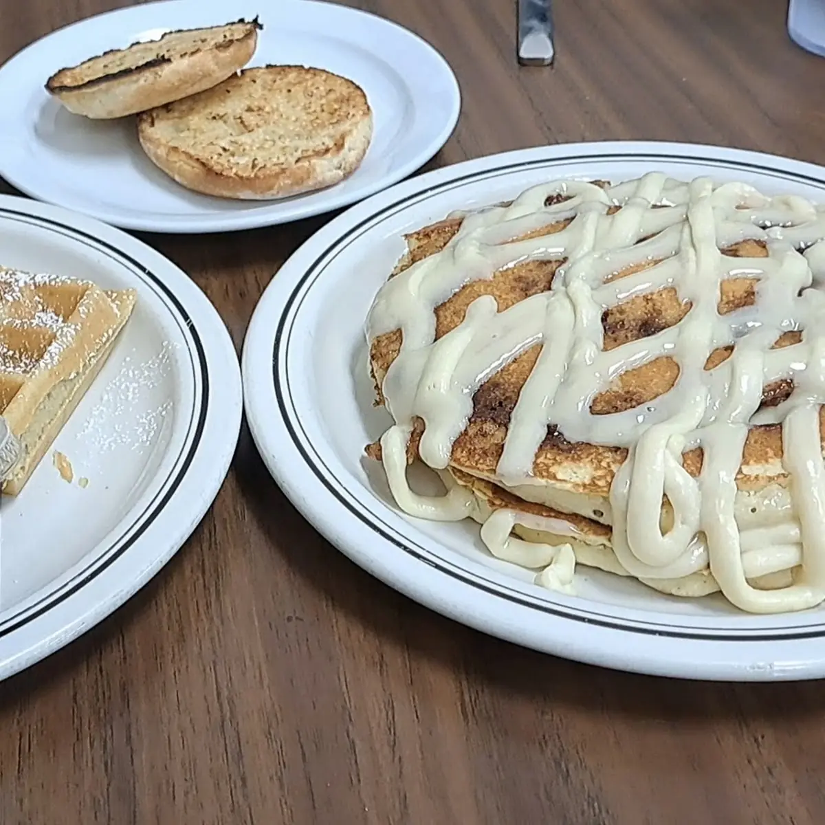 Cinnamon Pancakes and Waffles