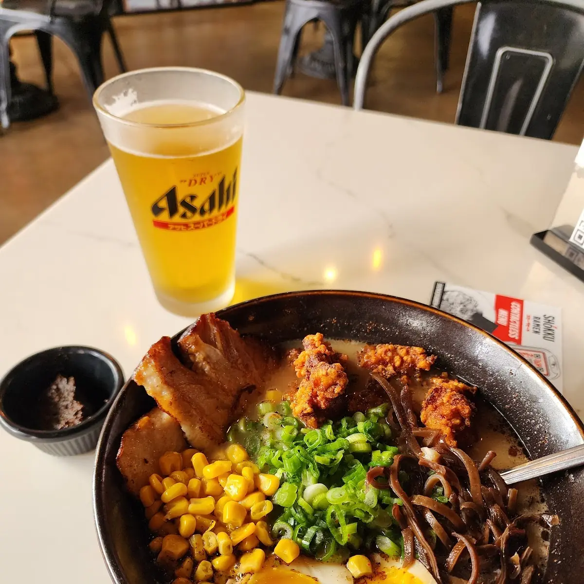 Tonkotsu Ramen with Soft Boiled Eggs