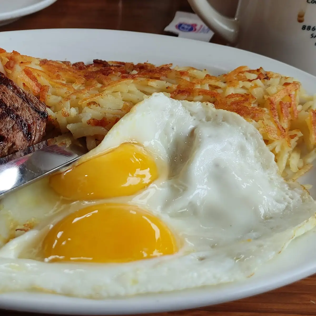 Top Sirloin Steak & Eggs