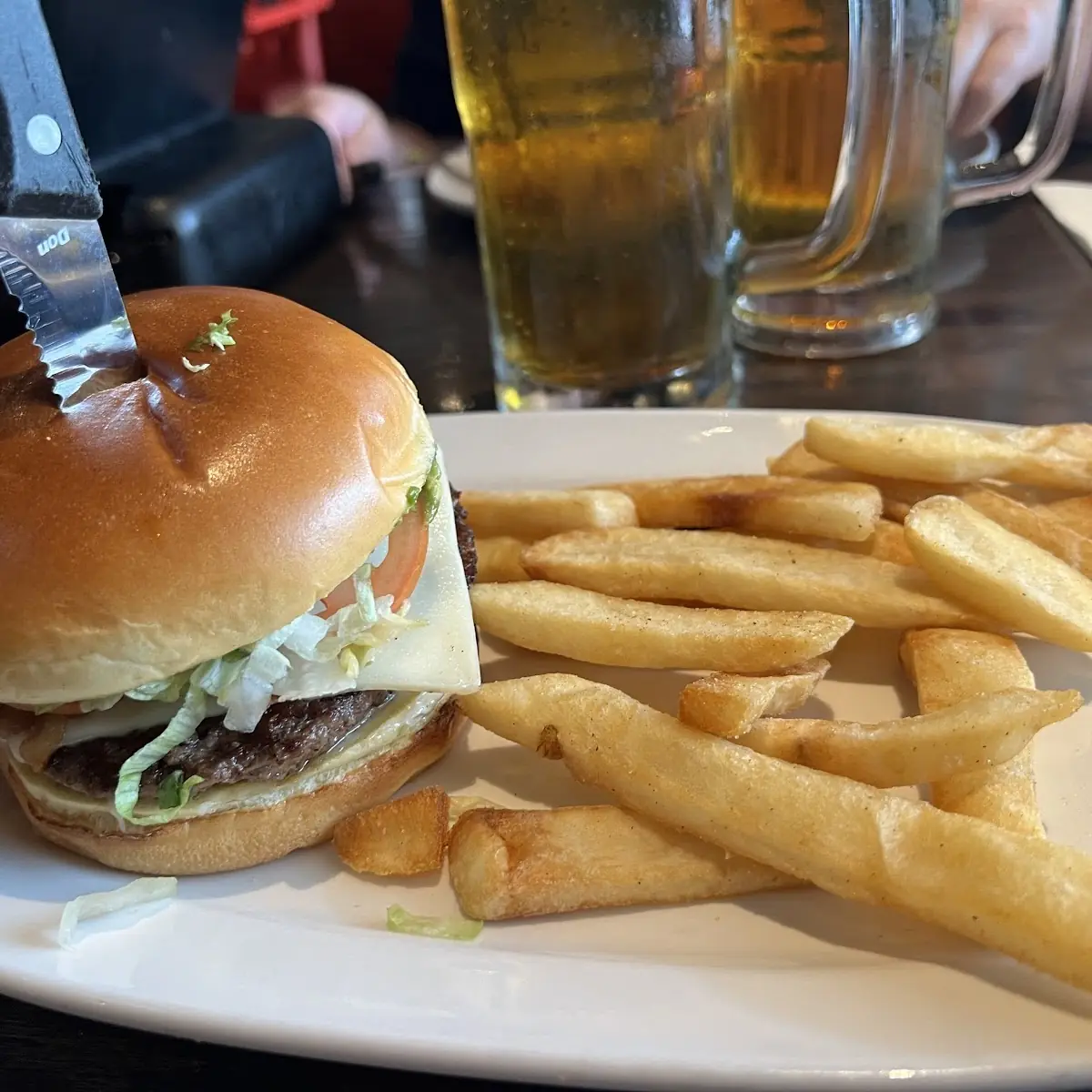 Whiskey River BBQ Burger