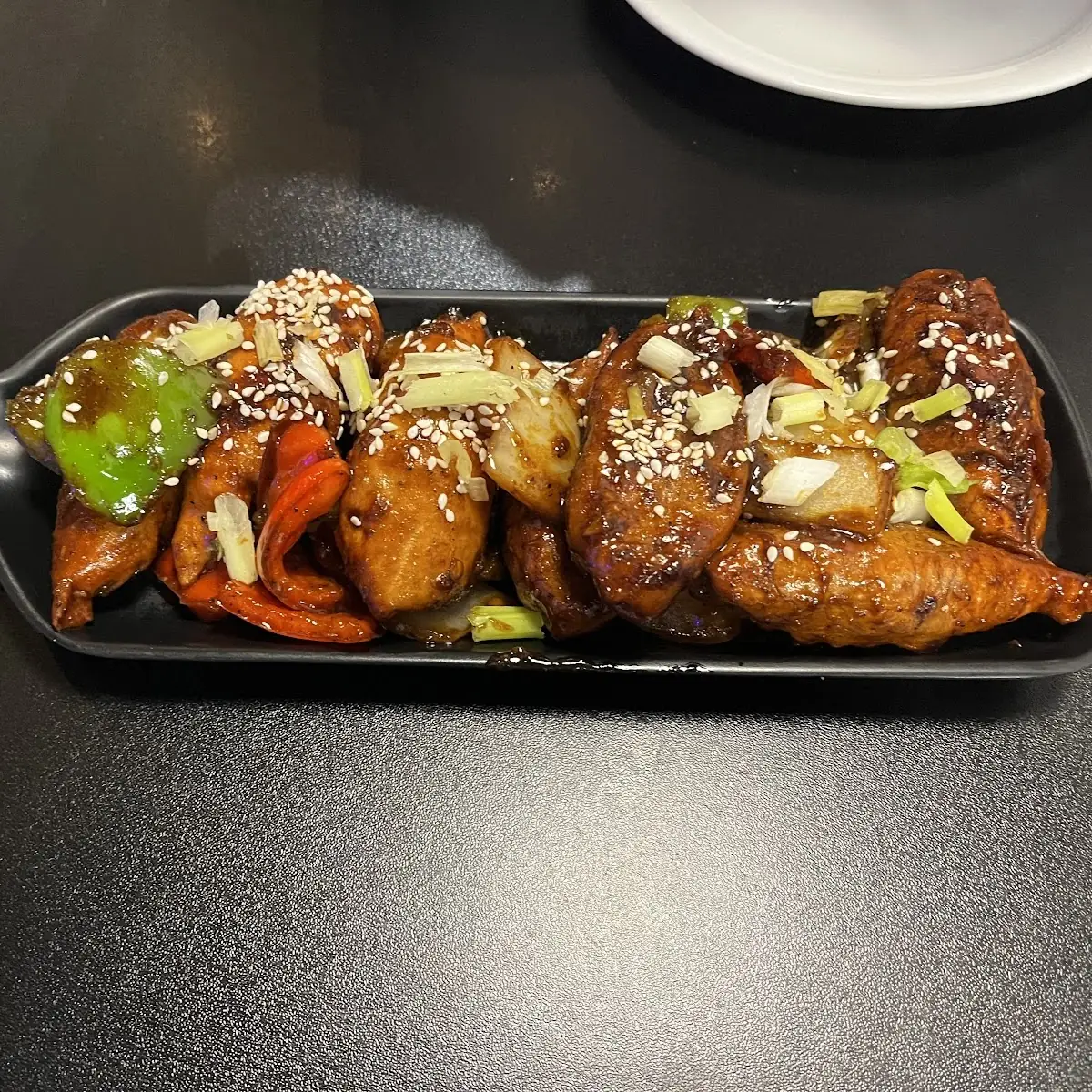 Chilli Chicken Momos, Bollywood Cafe Indian Street Eats & Bar.