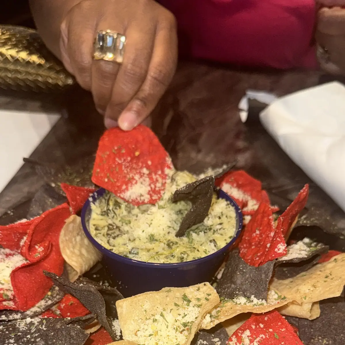 Four Cheese Spinach Dip