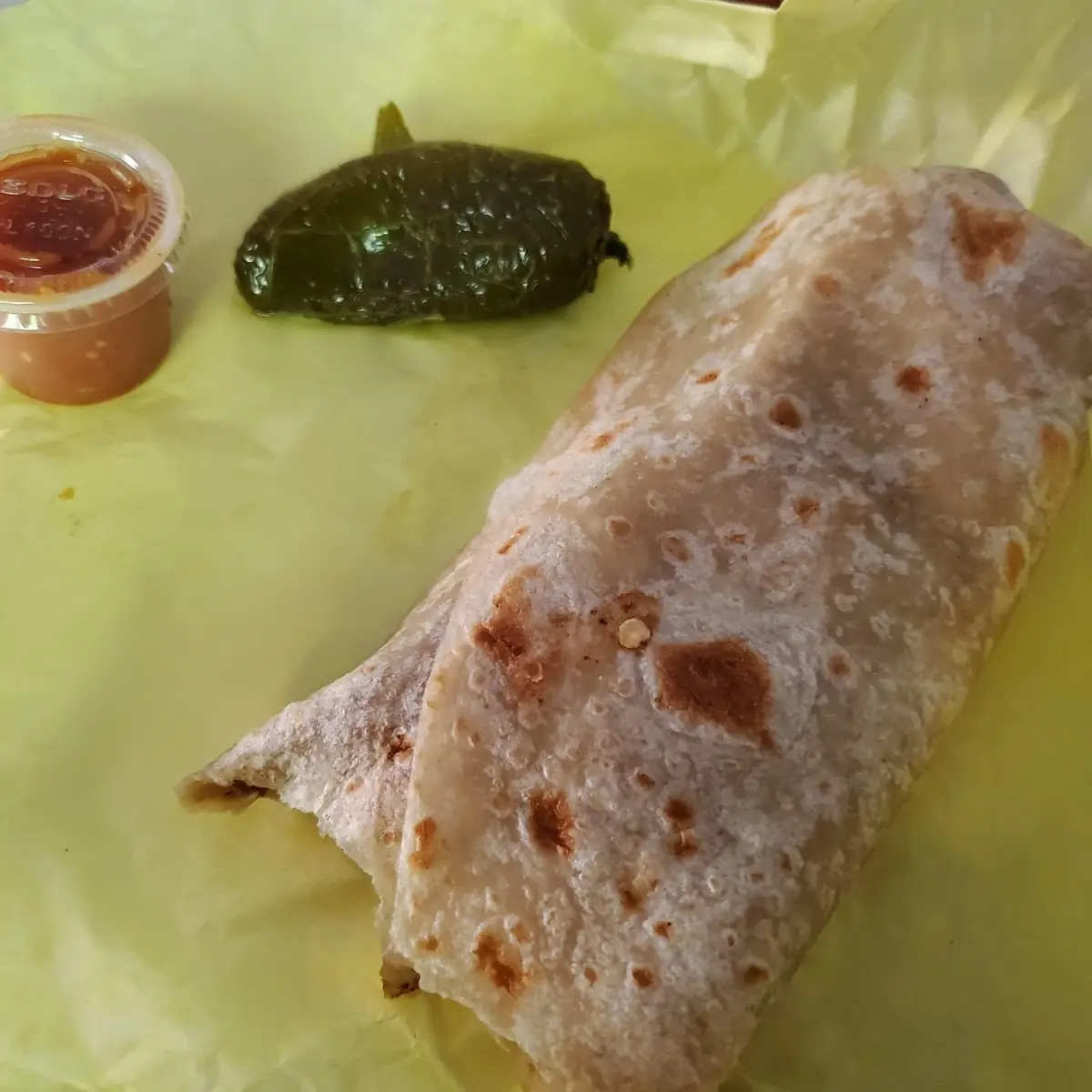 Bean and Cheese Burrito