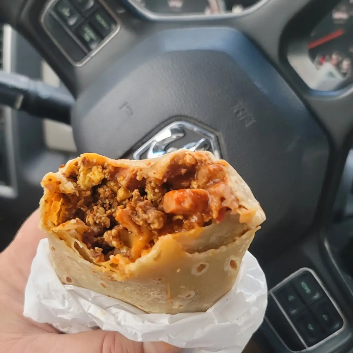 Combination Breakfast Burrito