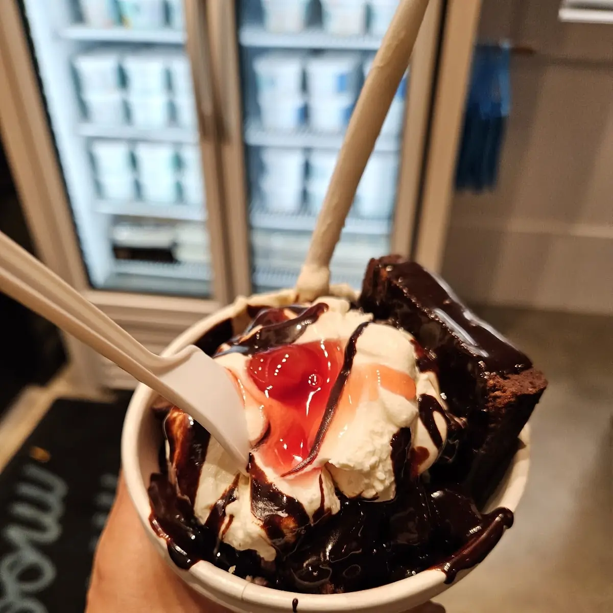 Brownie Sundae