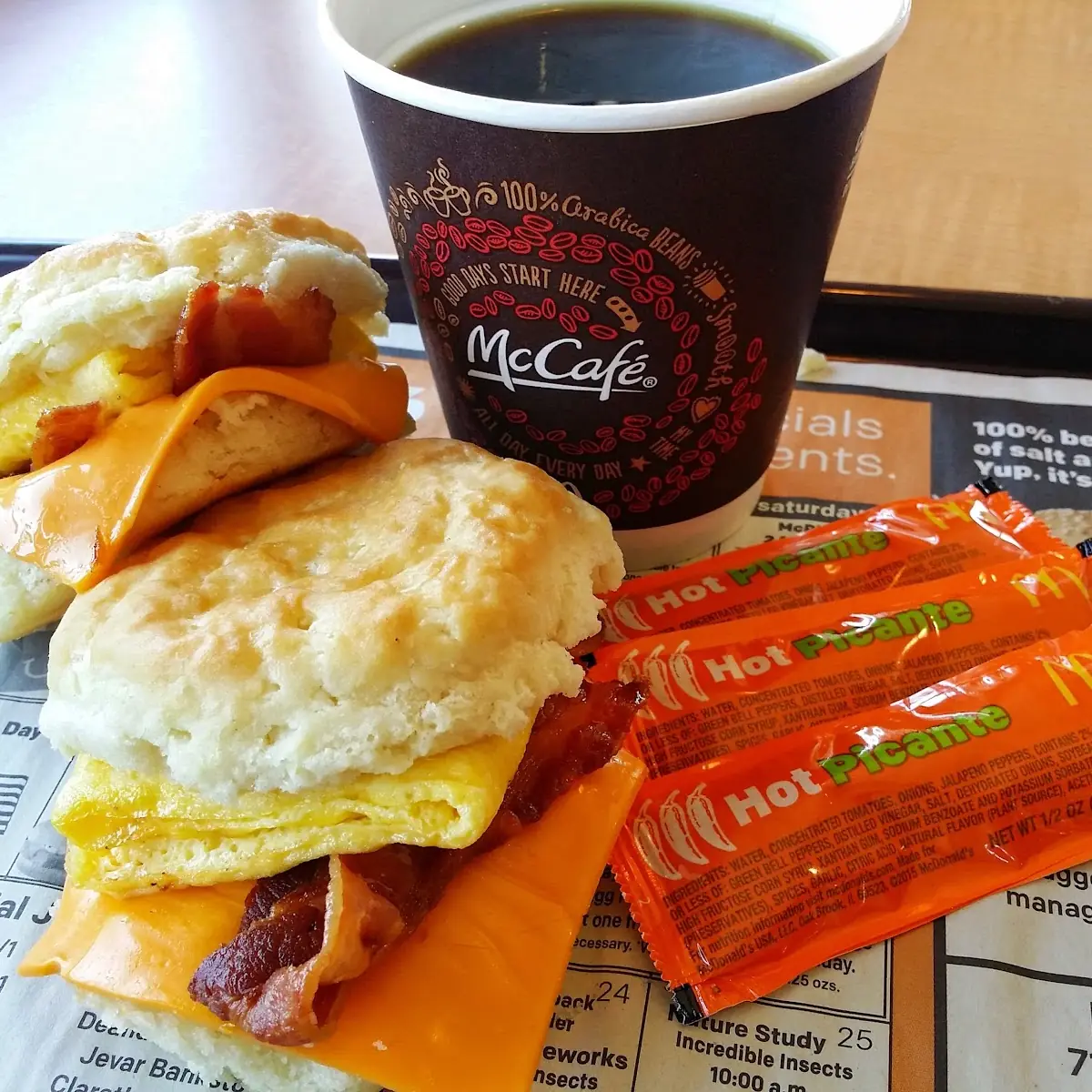 Bacon Egg & Cheese Biscuit