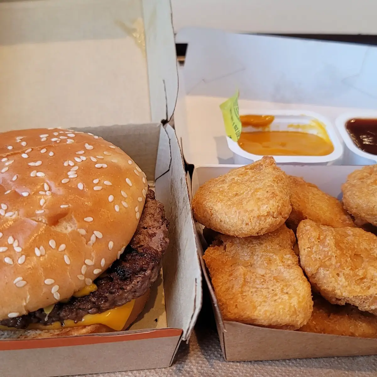 Quarter Pounder Hamburger