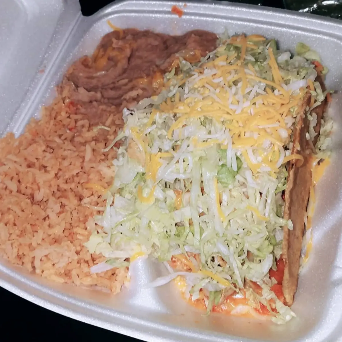 Two Chicken Tacos