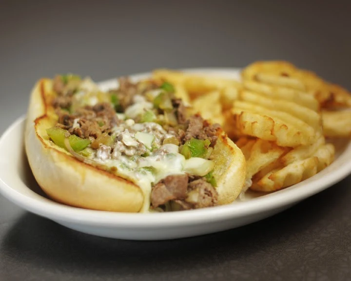 Philly Steak and Cheese Sandwich