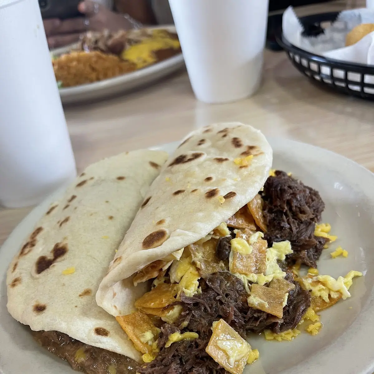 Country Sausage & Egg Taco