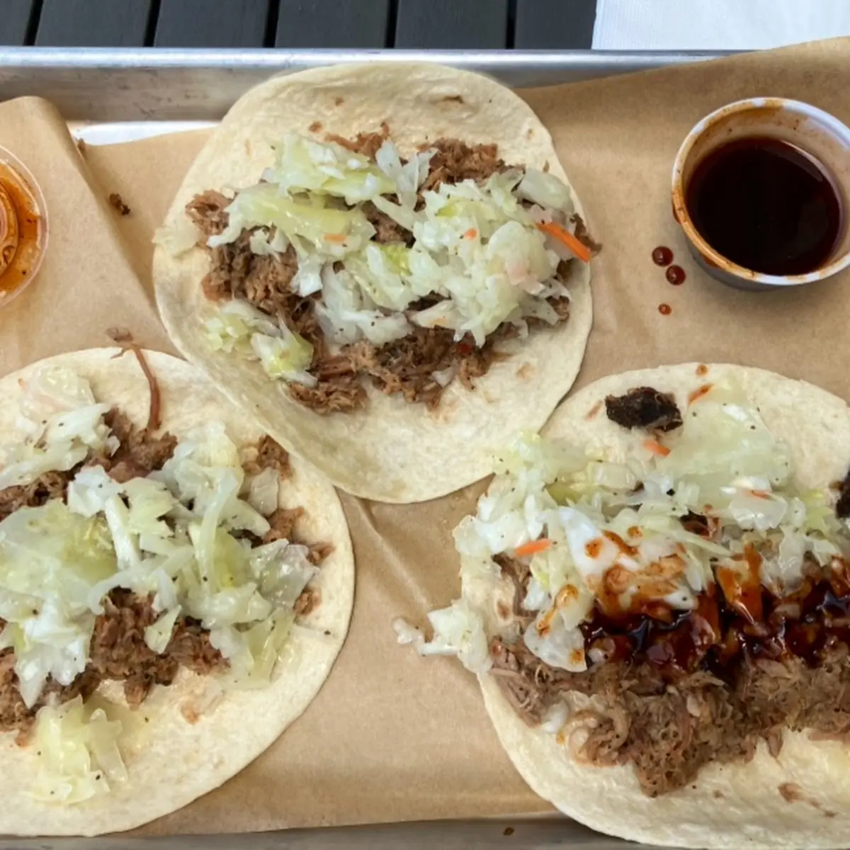 Pulled Pork 3 Tacos