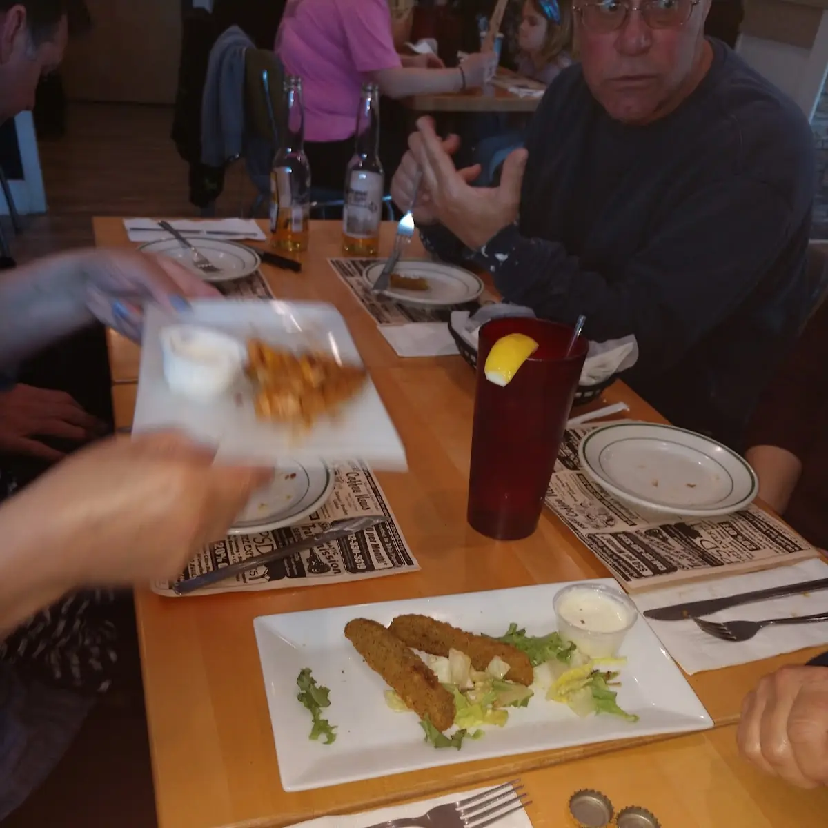 Fried Pickles Some More Mac and Cheese Some Potato Skins