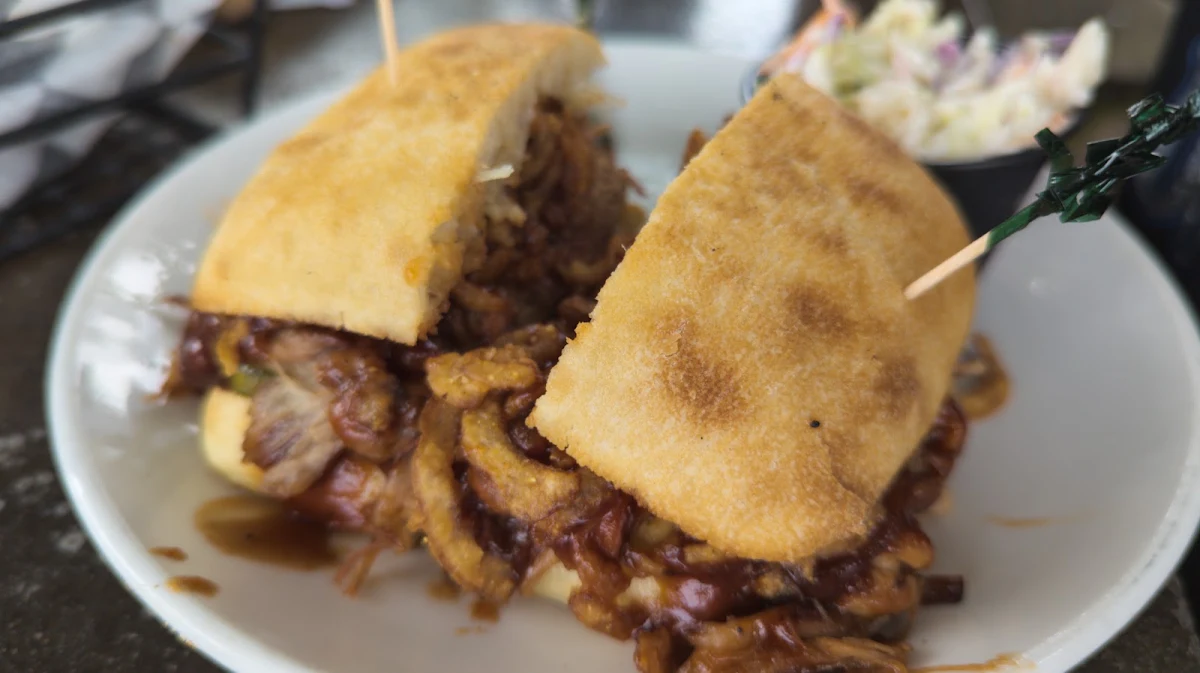Plead the Fifth BBQ Pork Pizza