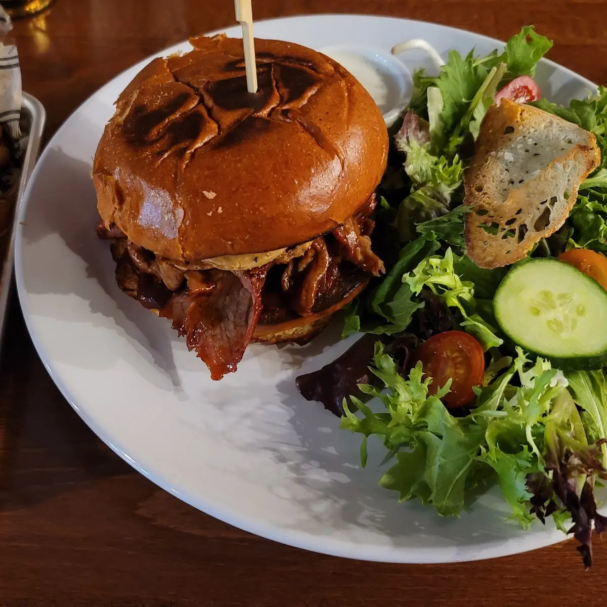 BBQ Tri Tip Sandwich