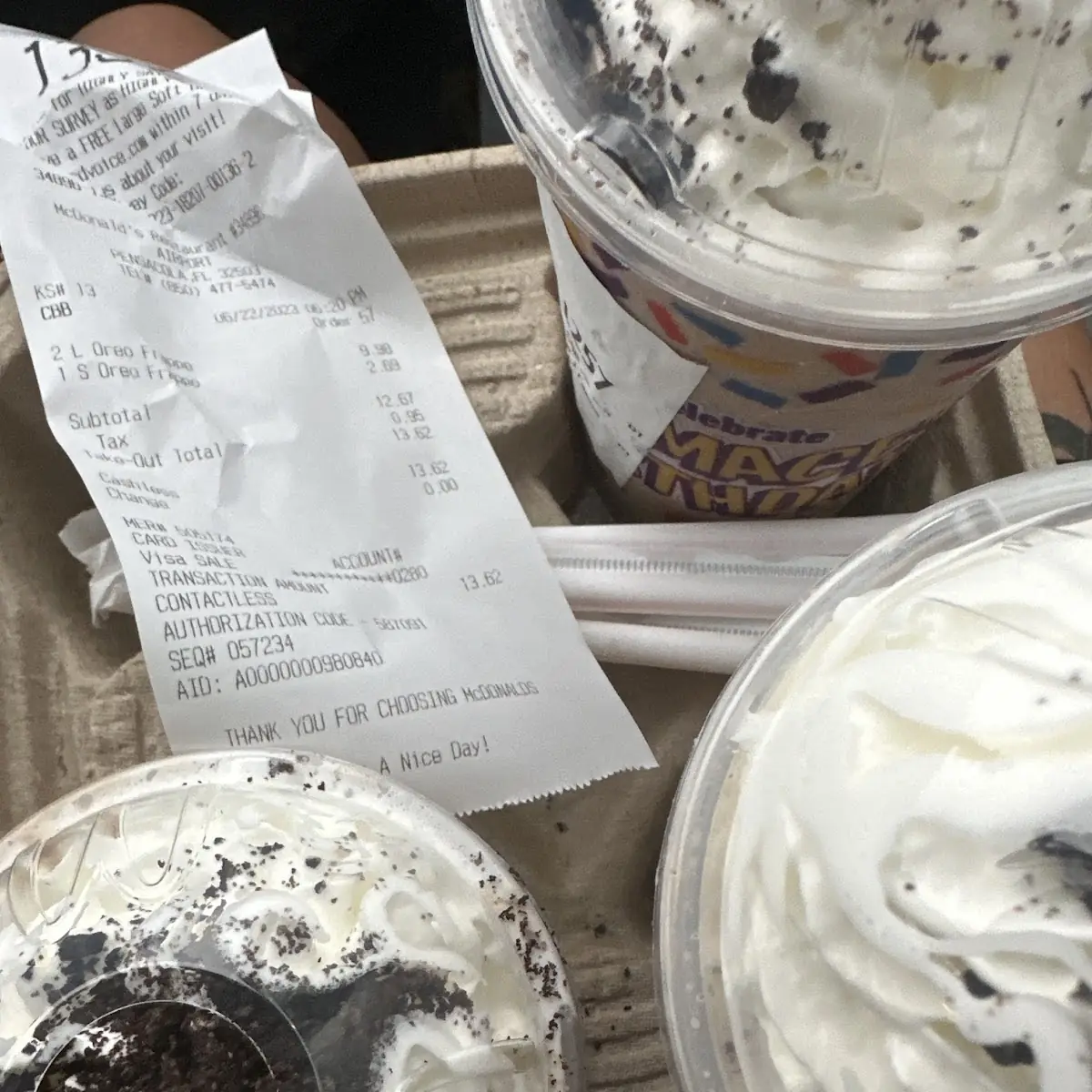 Oreo Mcflurry
