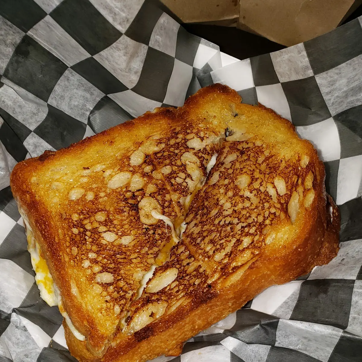 Brisket Grilled Cheese Sandwich