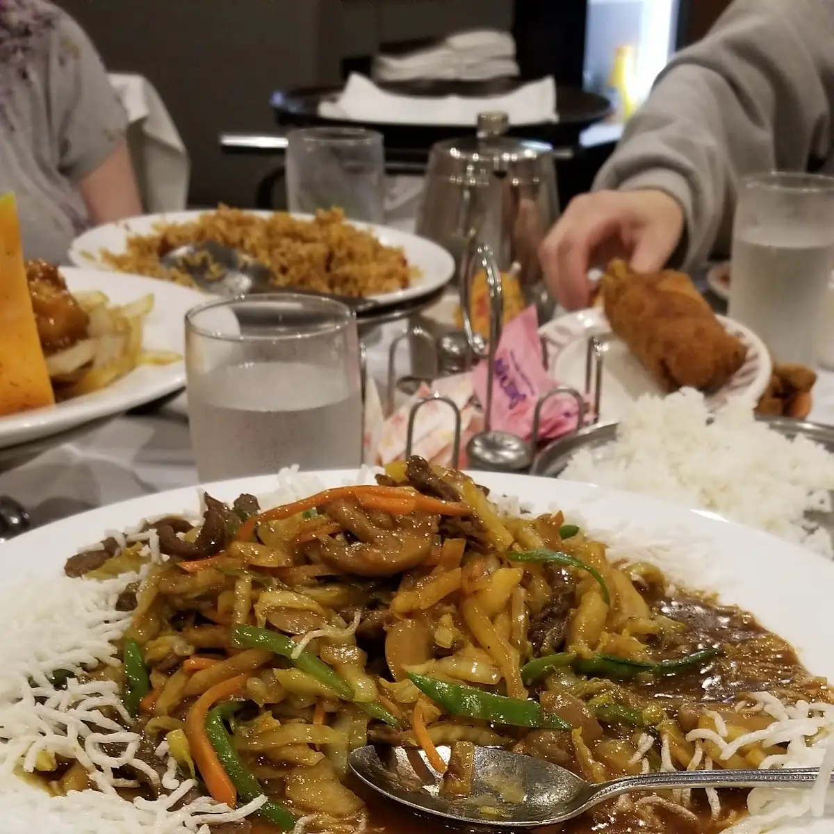 Snow Peas and Mushrooms
