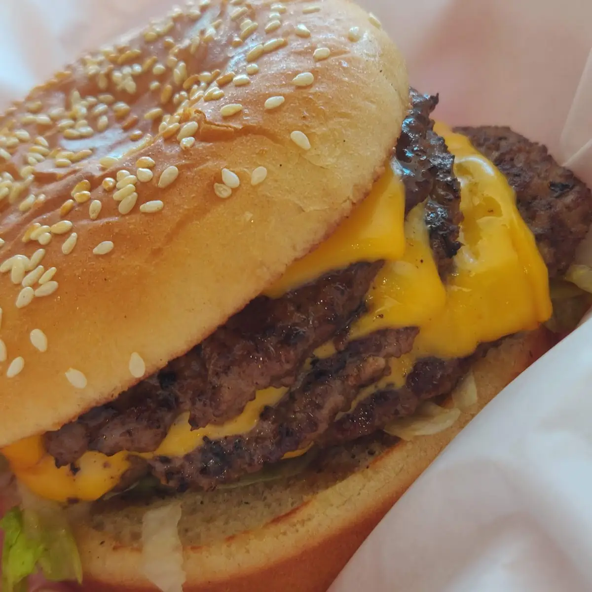 Triple Cheeseburger