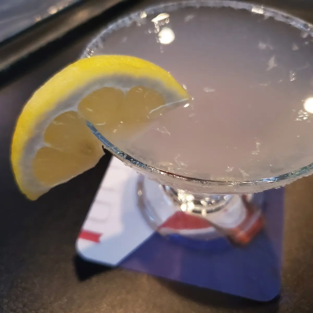 Peach Lemon Drop Martini