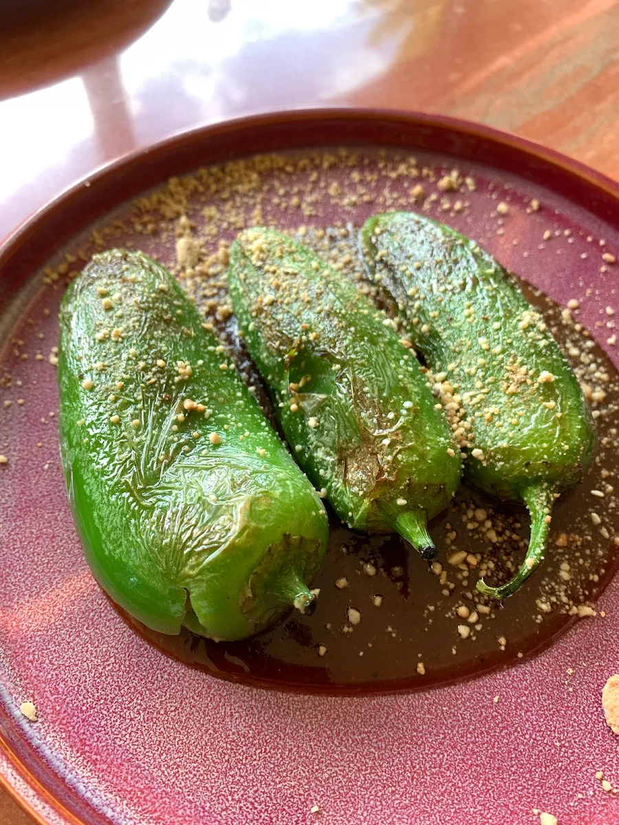 Cashew Stuffed Chillies