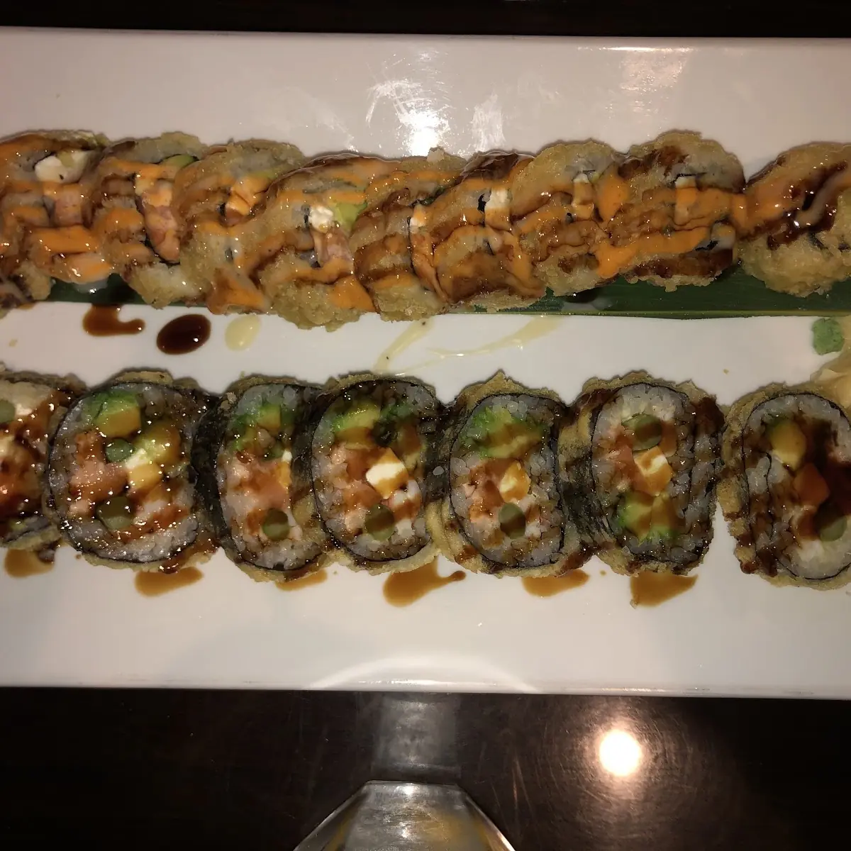 Ainbow Roll Crunchy Roll Mr Kim