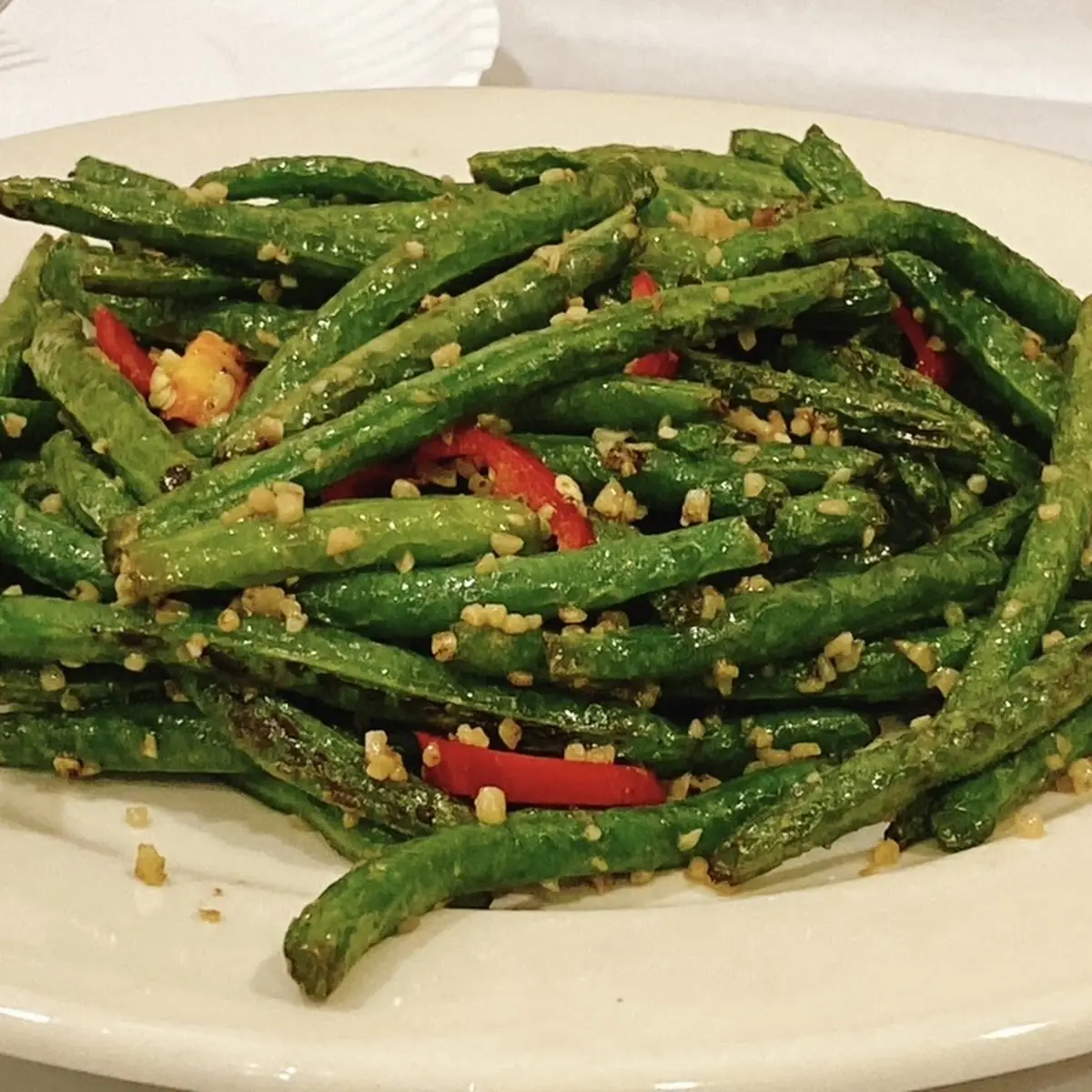 Stir-Fried String Beans with Garlic