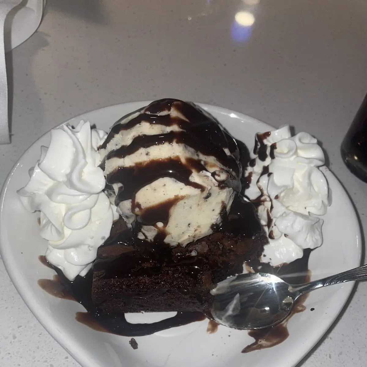 Brownie Sundae