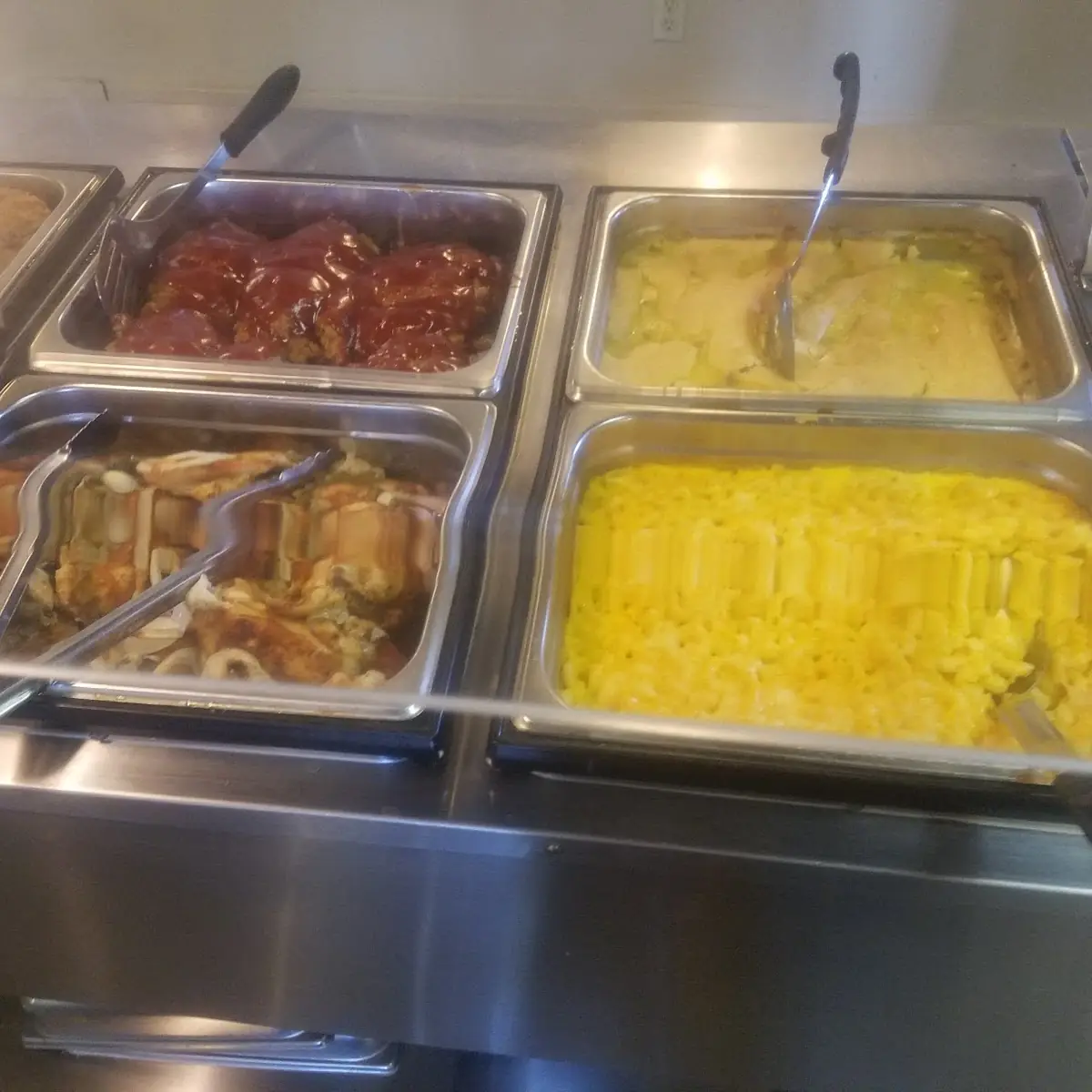 Chicken Meatloaf Mac and Cheese