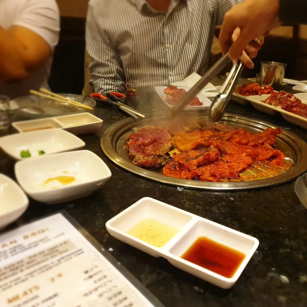 All You Can Eat Korean BBQ Dinner