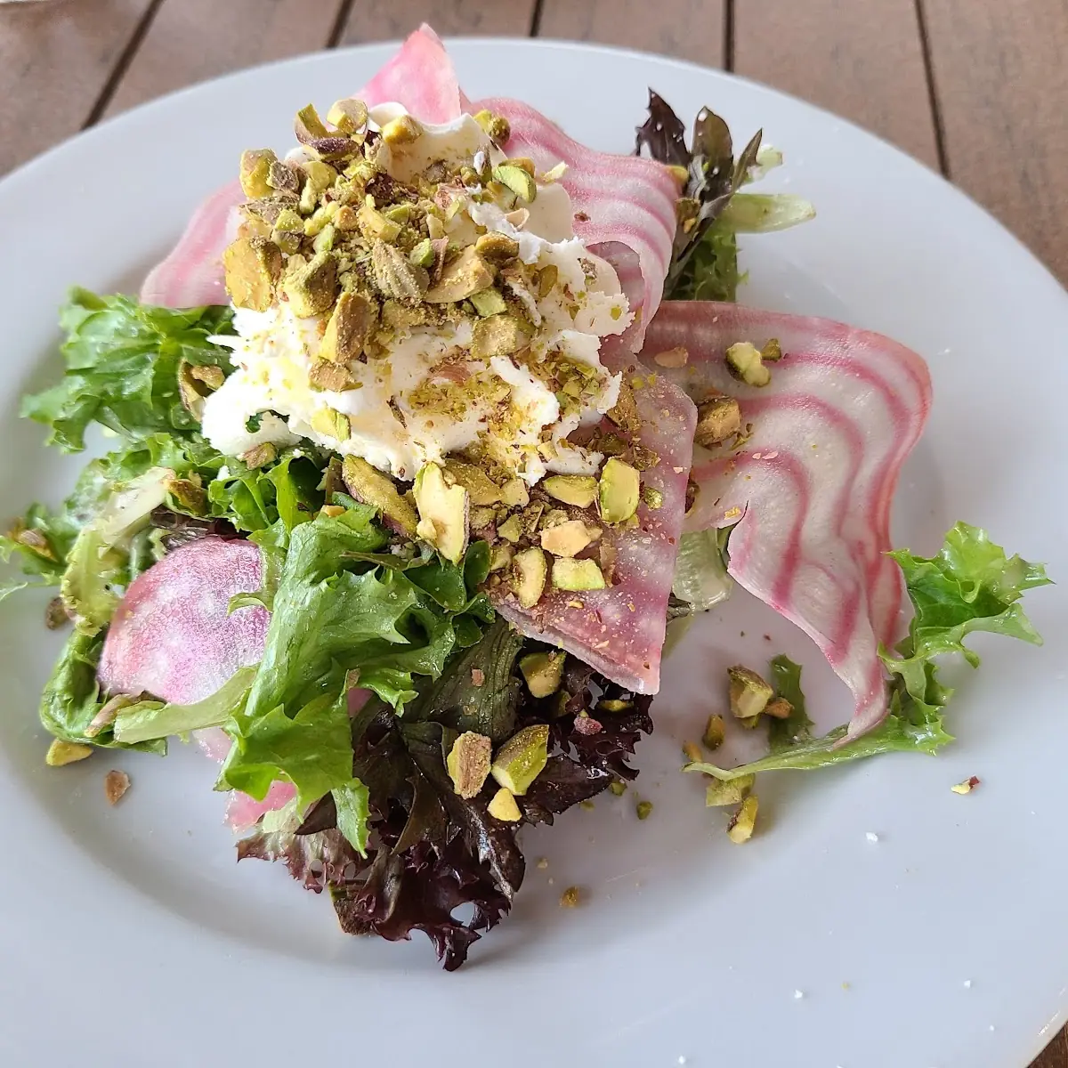 Candy Cane Beet Salad
