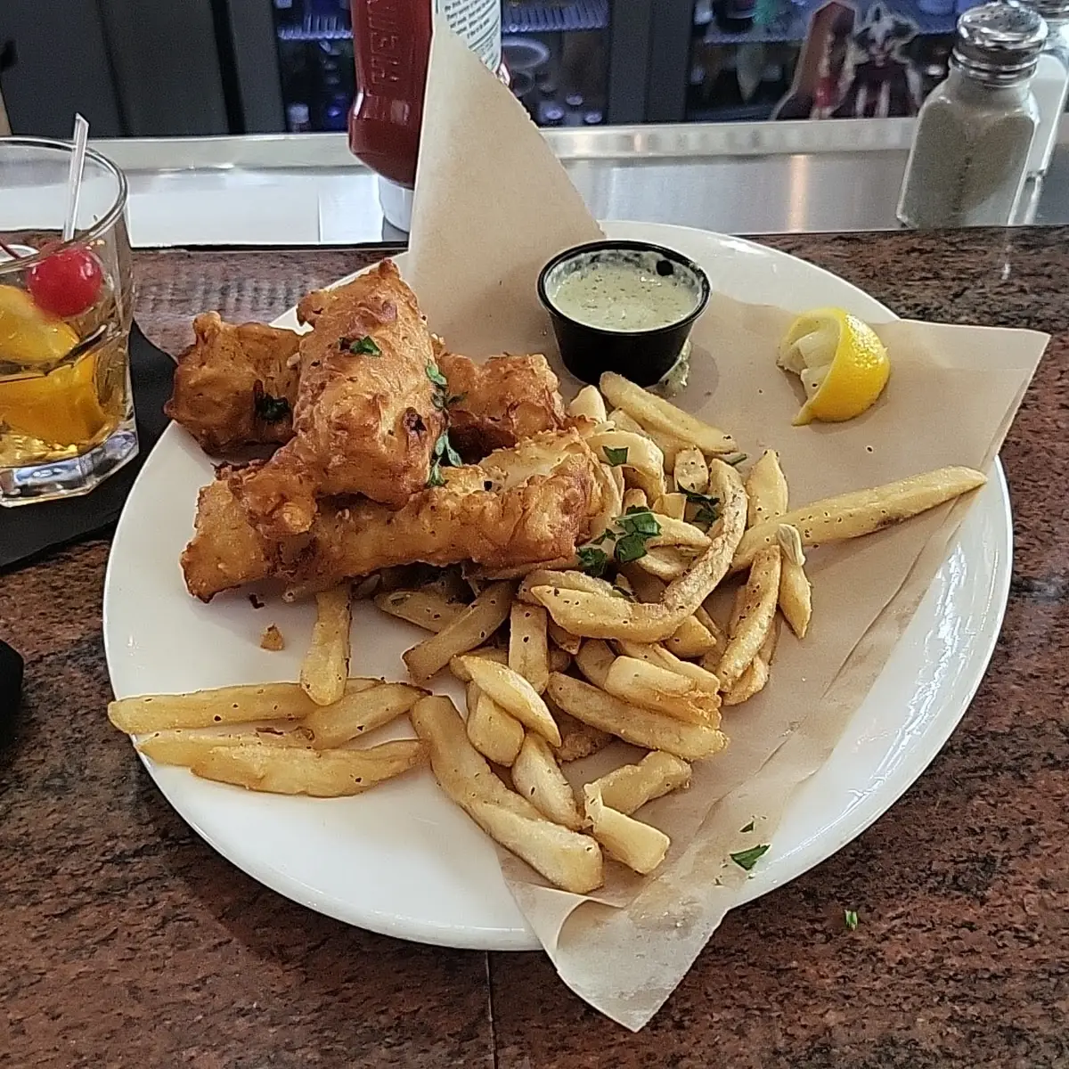 Beer Battered Fish and Chips