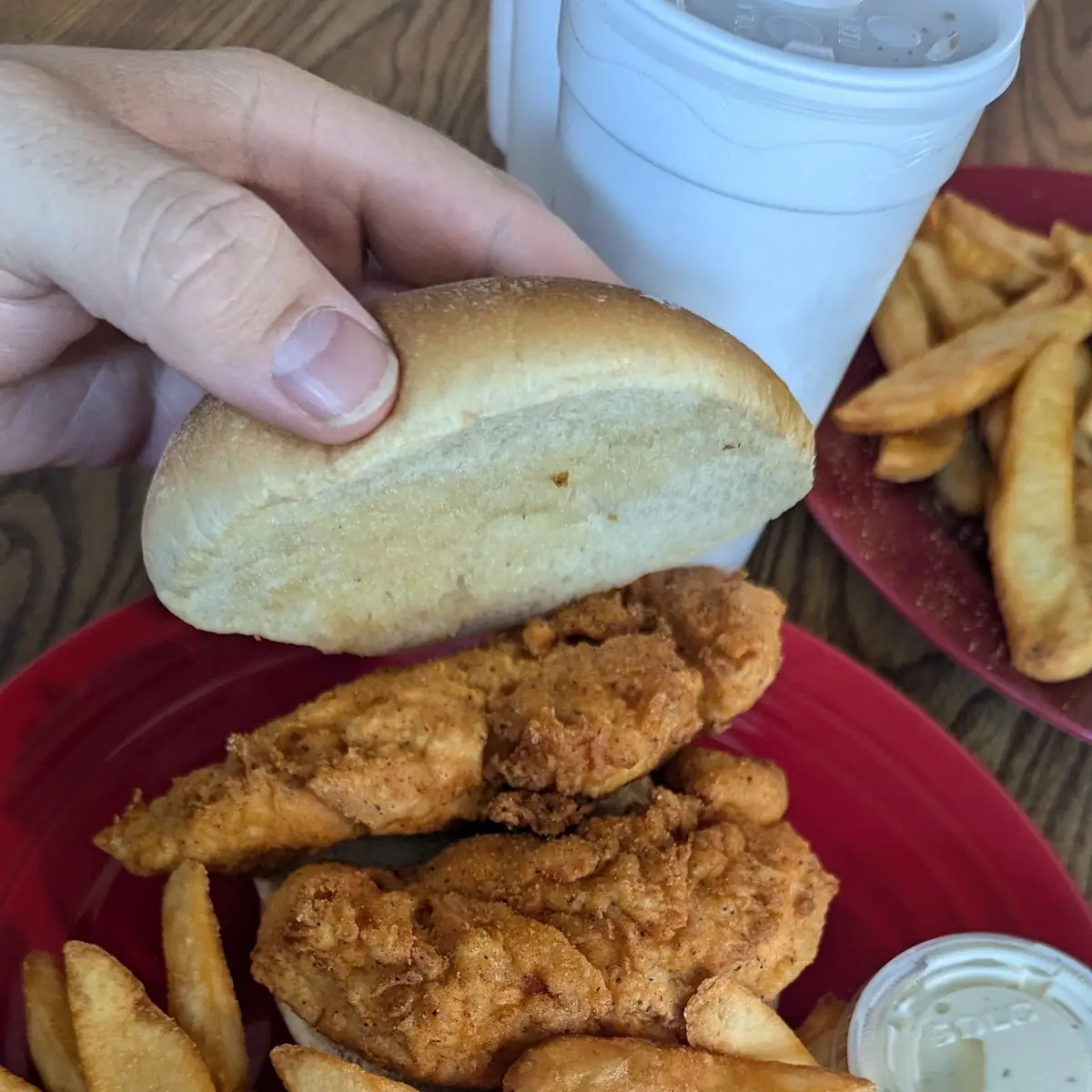 Catfish Sandwich Combo