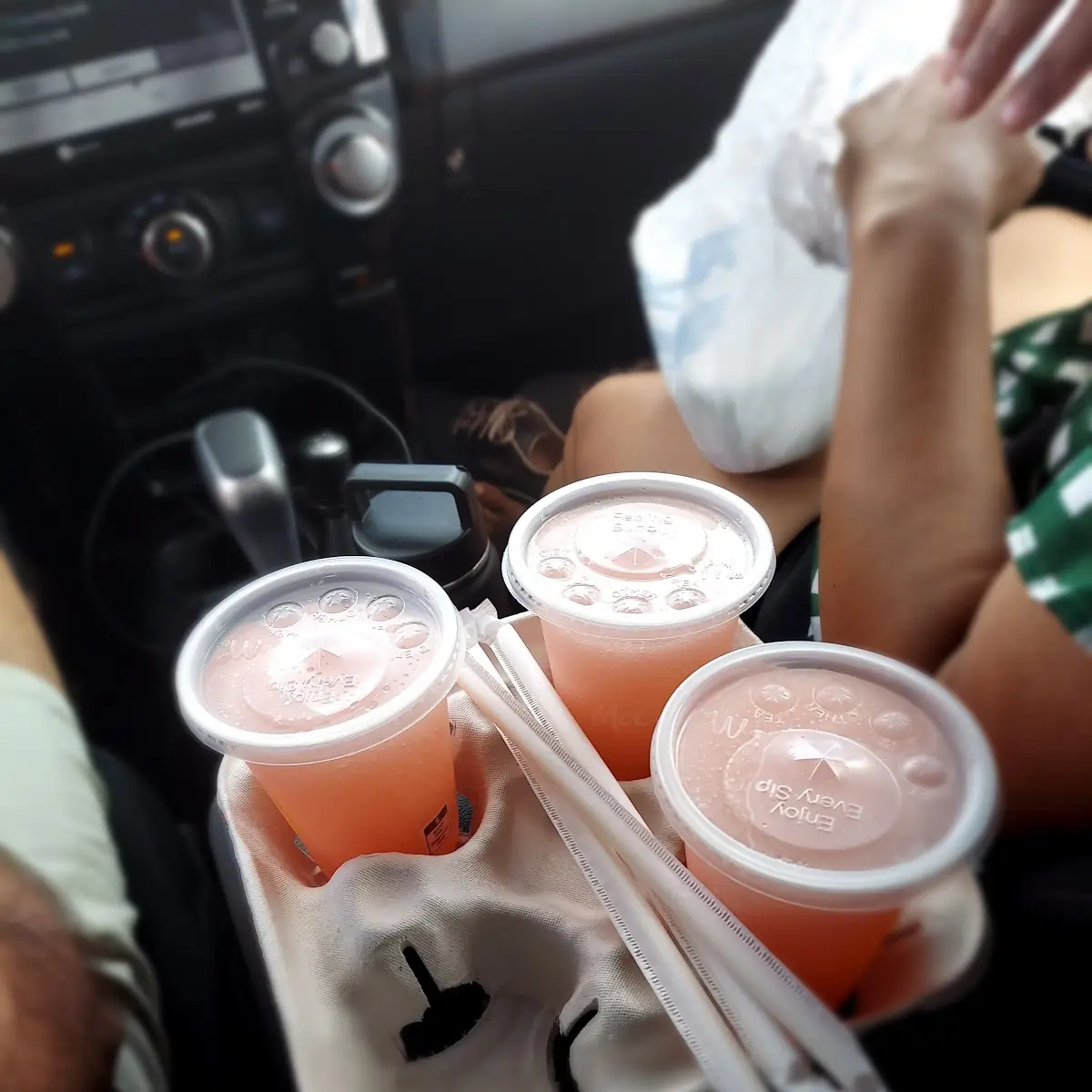 Pink Lemonade Slushies and Pineapple Mango Smoothie