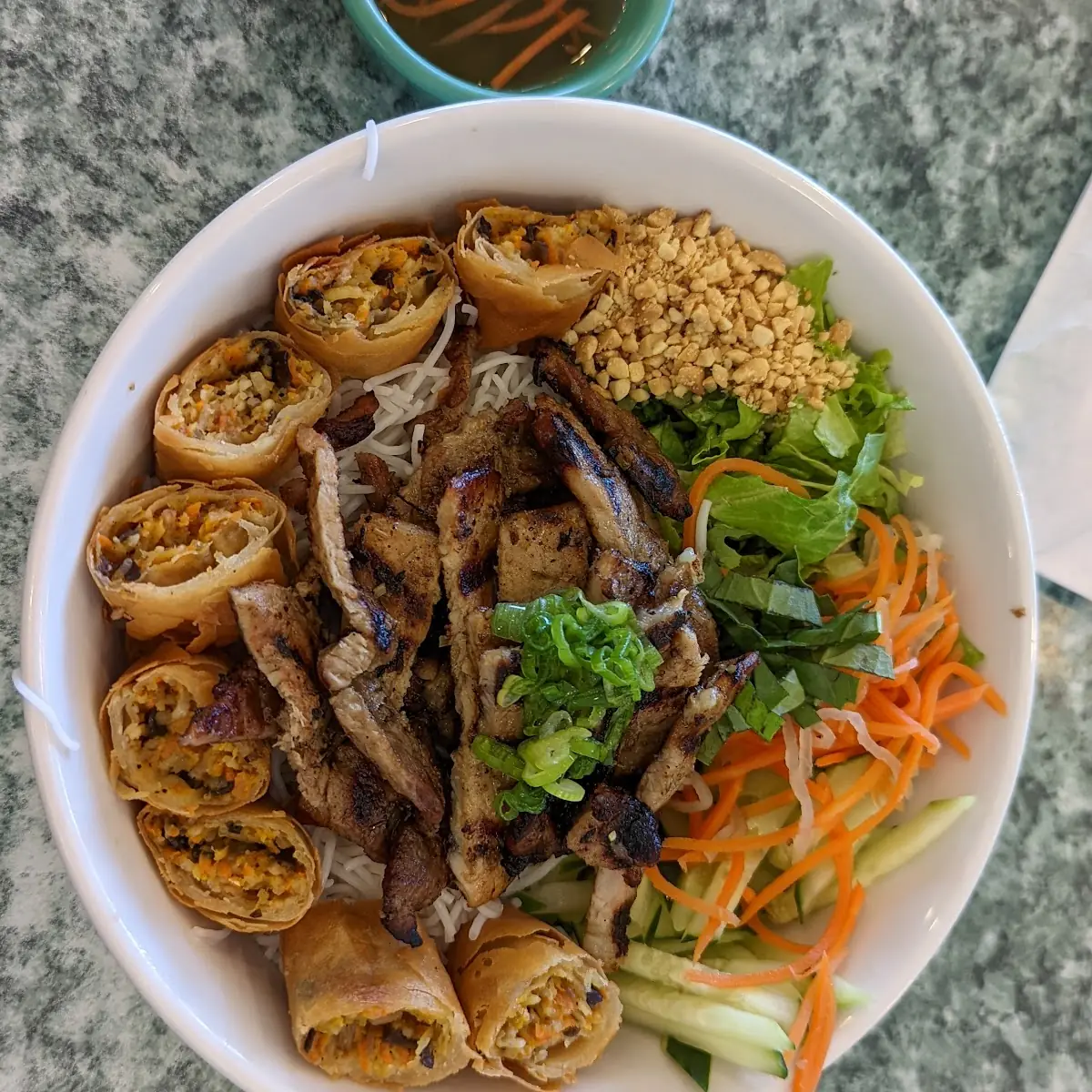 Bun Cha Gio Thit Nuong