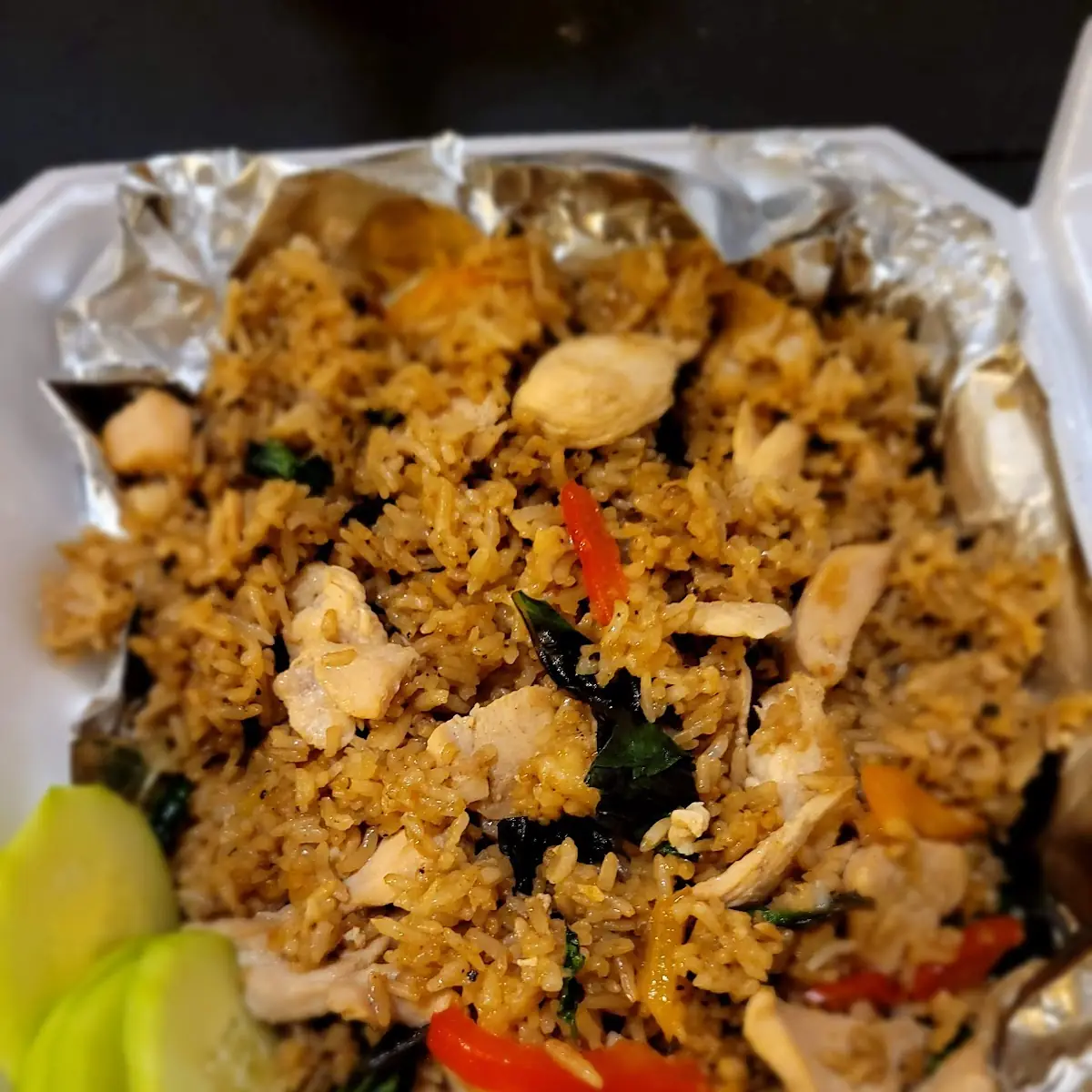 Spicy Basil Fried Rice