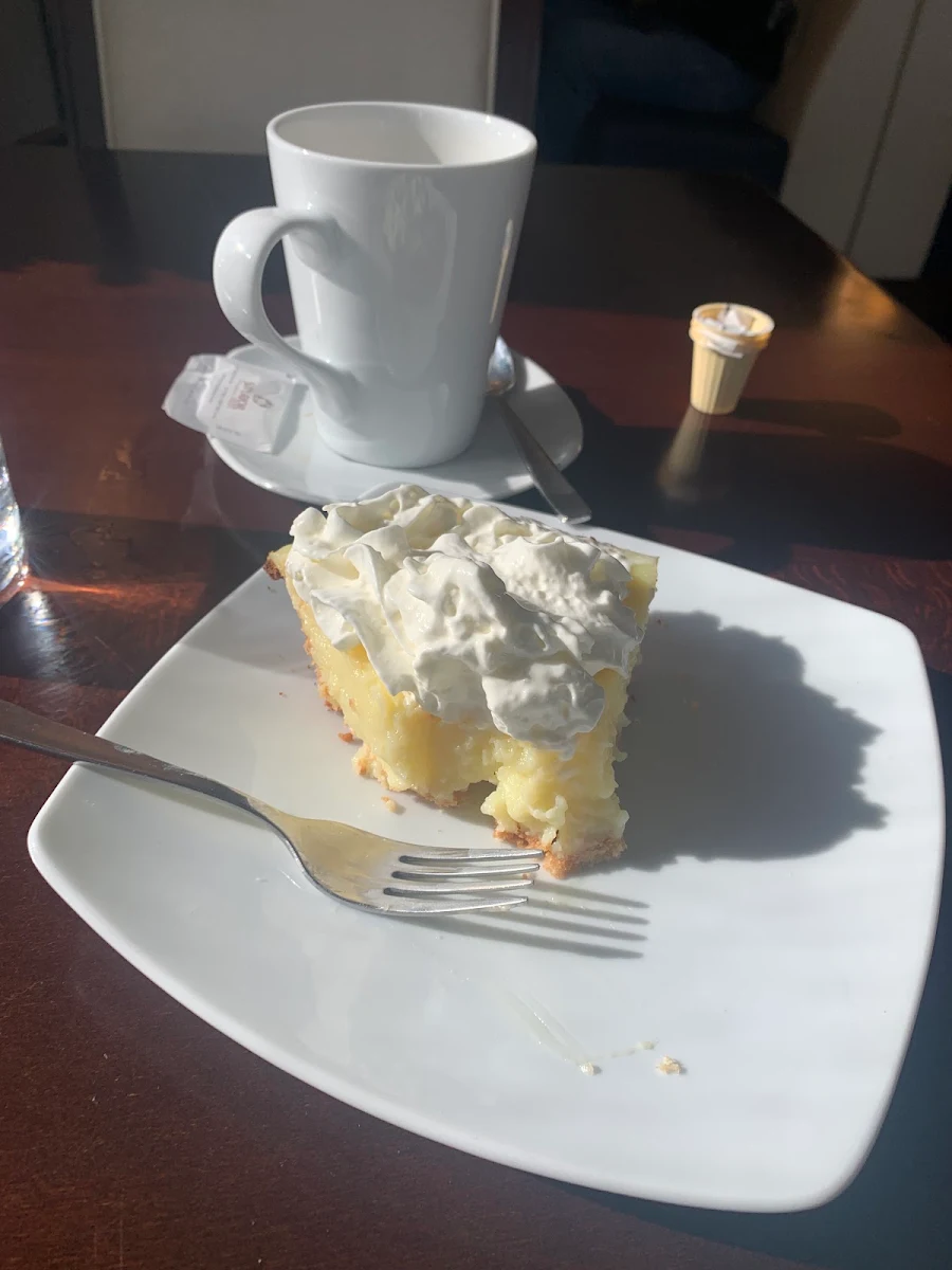 Coconut Cream Pie, Steven's Bar-B-Q Restaurant