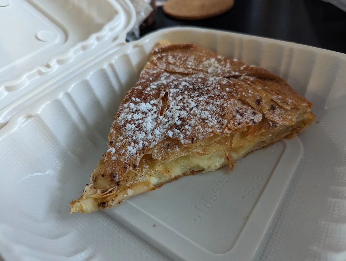 Bougatsa Custard Pie, Tzatziki MT pleasant