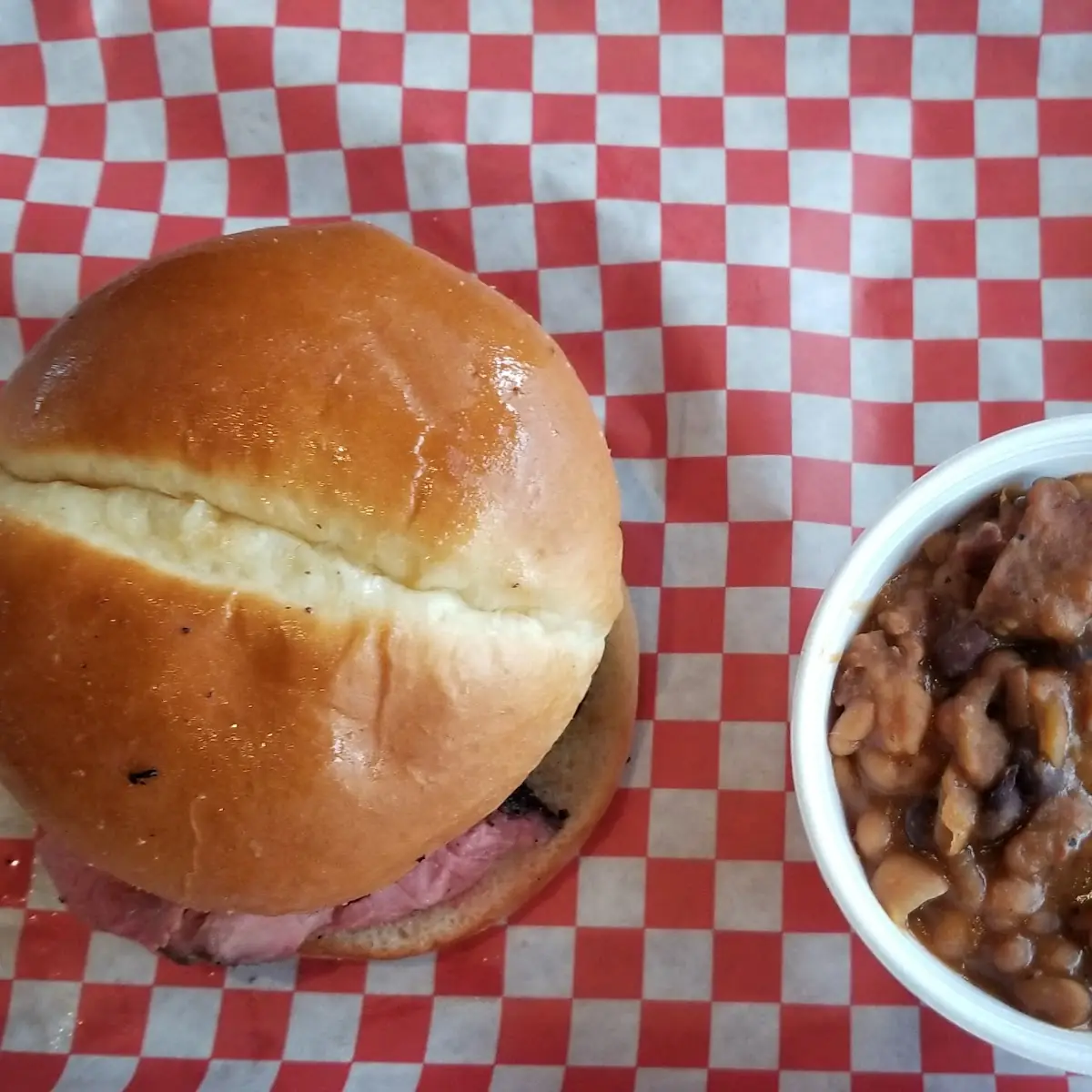 BBQ Brisket Sandwich