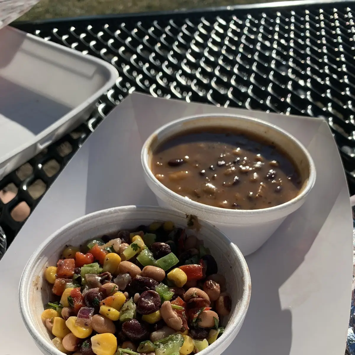 Cowboy Caviar and Baked Beans
